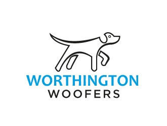 Worthington Woofers Logo Design