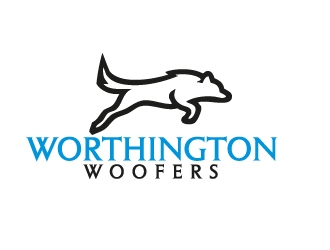 Worthington Woofers logo design by Aslam