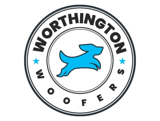 Worthington Woofers logo design by aryamaity