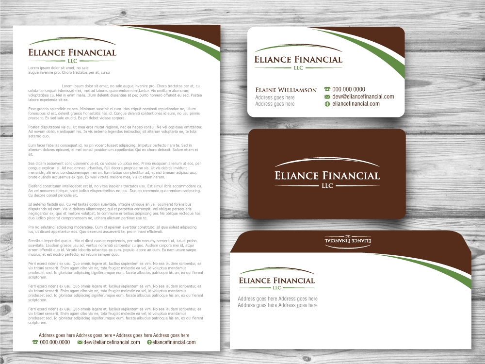 Eliance Financial, LLC logo design by jaize