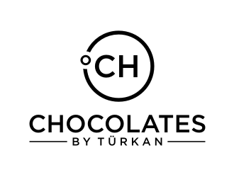 °Ch - (chocolates by Türkan) logo design by puthreeone