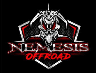 Nemesis Offroad logo design by DreamLogoDesign
