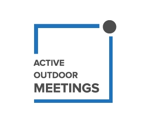 Active Outdoor Meetings logo design by samueljho