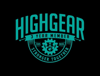 Living The HighGear Life logo design by jaize