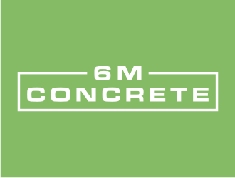 6M Concrete logo design by Zhafir