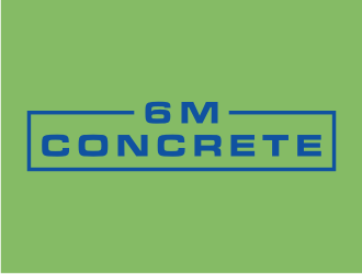 6M Concrete logo design by Zhafir