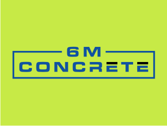 6M Concrete logo design by Zhafir