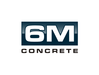 6M Concrete logo design by Inaya