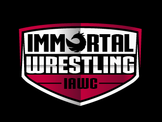Immortal Athletics Wrestling Club  or IAWC (Is used for short)  logo design by justin_ezra