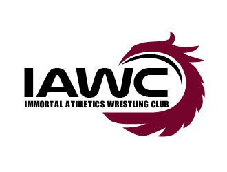 Immortal Athletics Wrestling Club  or IAWC (Is used for short)  logo design by justin_ezra