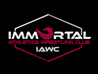 Immortal Athletics Wrestling Club  or IAWC (Is used for short)  logo design by justin_ezra