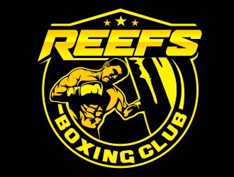 Reefs Boxing Club logo design by veron
