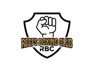 Reefs Boxing Club logo design by Moon