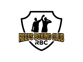 Reefs Boxing Club logo design by Moon