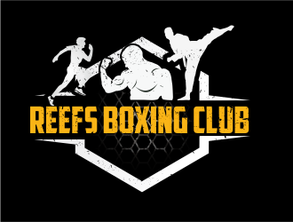 Reefs Boxing Club logo design by Greenlight