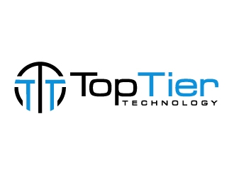Top Tier Technology logo design by nexgen
