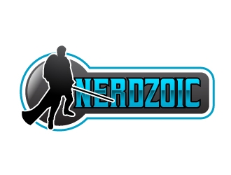 Nerdzoic logo design by uttam