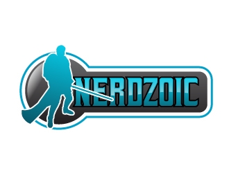 Nerdzoic logo design by uttam