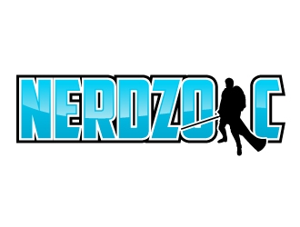 Nerdzoic logo design by uttam