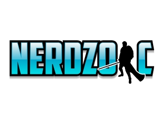 Nerdzoic logo design by uttam