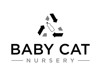 Baby Cat Nursery logo design by andayani*
