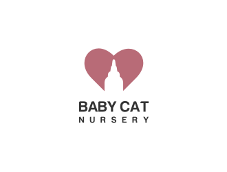 Baby Cat Nursery logo design by Susanti