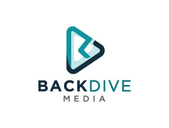 Back Dive Media logo design by Webphixo