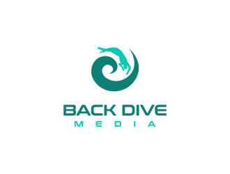 Back Dive Media logo design by PRN123