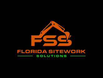 FLORIDA SITEWORK SOLUTIONS logo design by menanagan