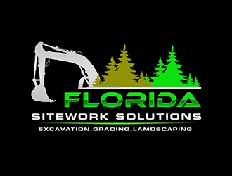 FLORIDA SITEWORK SOLUTIONS logo design by PrimalGraphics