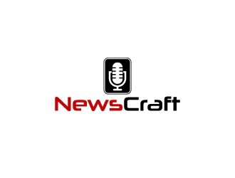NewsCraft or News Force 1 logo design by aryamaity