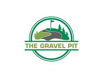 The Gravel Pit logo design by oke2angconcept