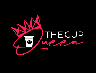 The Cup Queen logo design by Ultimatum