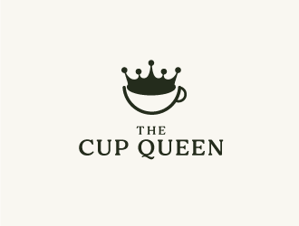 The Cup Queen logo design by emberdezign