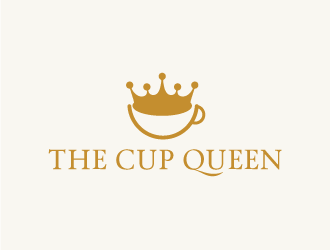 The Cup Queen logo design by emberdezign