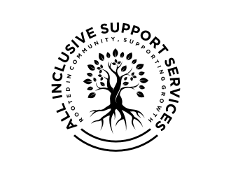 All Inclusive Support Services (AISS) logo design by exitum