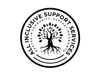 All Inclusive Support Services (AISS) logo design by exitum
