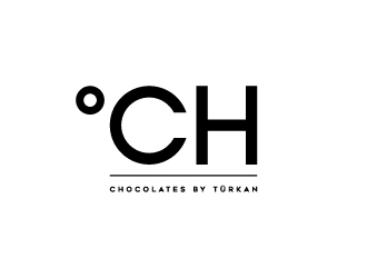 °Ch - (chocolates by Türkan) logo design by wongndeso