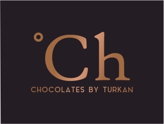 °Ch - (chocolates by Türkan) logo design by Mardhi