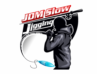 JDM Slow Jigging logo design by Suvendu