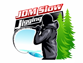 JDM Slow Jigging logo design by Suvendu