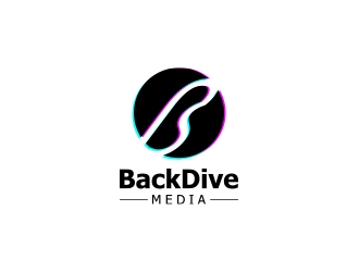Back Dive Media logo design by Eliben