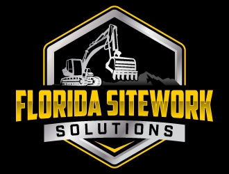 FLORIDA SITEWORK SOLUTIONS logo design by jaize