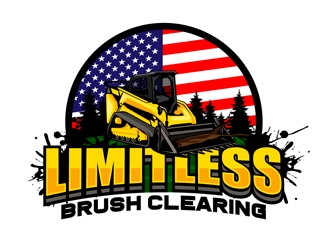 Limitless Brush Clearing logo design by DreamLogoDesign