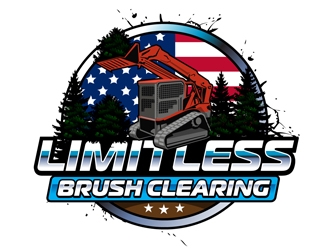 Limitless Brush Clearing logo design by DreamLogoDesign