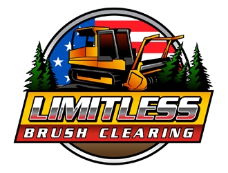 Limitless Brush Clearing logo design by DreamLogoDesign