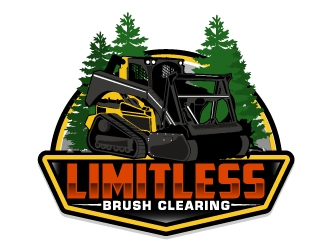 Limitless Brush Clearing logo design by AamirKhan