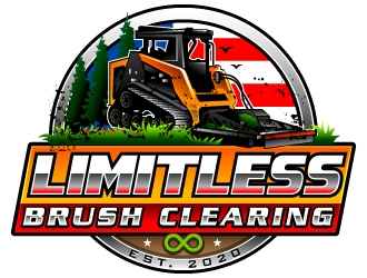 Limitless Brush Clearing logo design by Suvendu