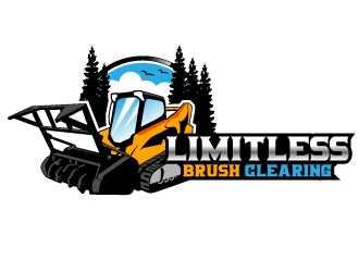 Limitless Brush Clearing logo design by Suvendu