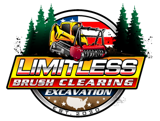 Limitless Brush Clearing logo design by Suvendu